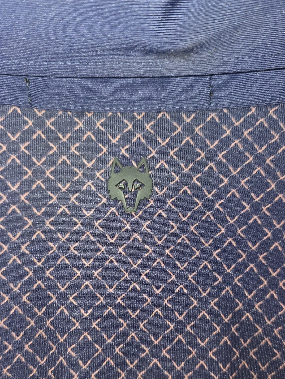 Greyson Navy Patterned Polo Shirt XL Performance - Picture 5 of 6